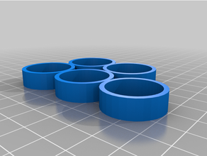 angepasst Ring Größe 3d print model - Mito3D