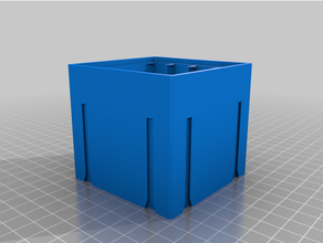 angepasst Widerstand Box stapelbar 3d print model - Mito3D