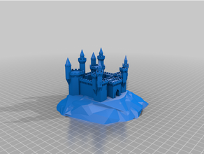 Alphonse castelo personalizado 3d print model - Mito3D