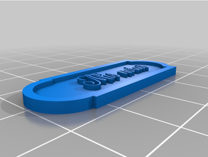 cartel1 personalizado 3d print model - Mito3D
