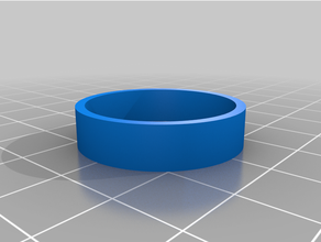 personalizado agitarse hilandero anillo Talla 10 3d print model - Mito3D