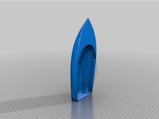 boat hull 3D print model - Mito3D