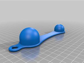m spoon personalizado 3d print model - Mito3D