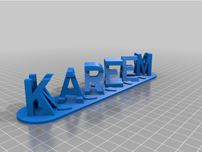 kareem Nizzaarr angepasst 3d print model - Mito3D