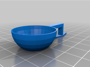 mesuring cup 5 customized 3d print model - Mito3D