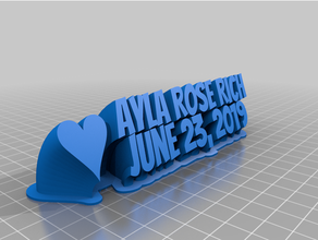 Ayla Rose angepasst 3d print model - Mito3D