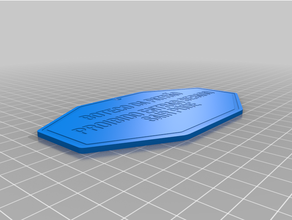 personalizado placa oficina mmu multicolorido solteiro cor impressora 3d print model - Mito3D