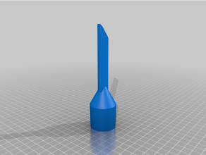 customized remix - vacuum tool interface chamfered 2 3d print model - Mito3D