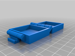 customized buckle box 3d print model - Mito3D