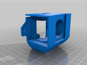 shroud compact body text removed 3d slash 3d print model - Mito3D