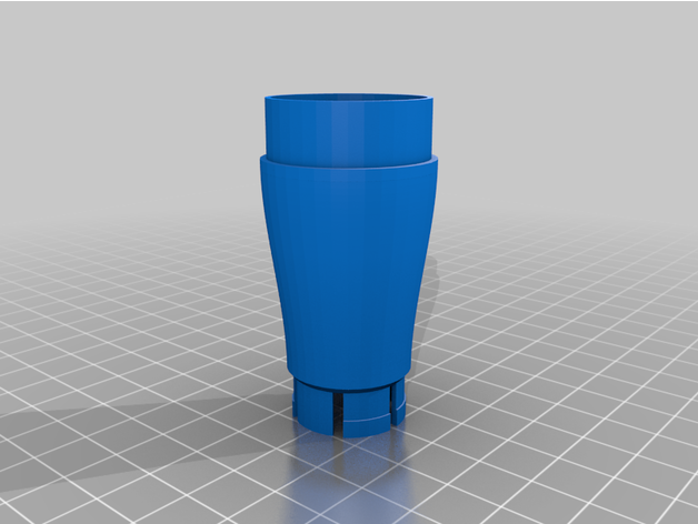 angepasst anpassbar modular Modell Rakete 3D print model - Mito3D