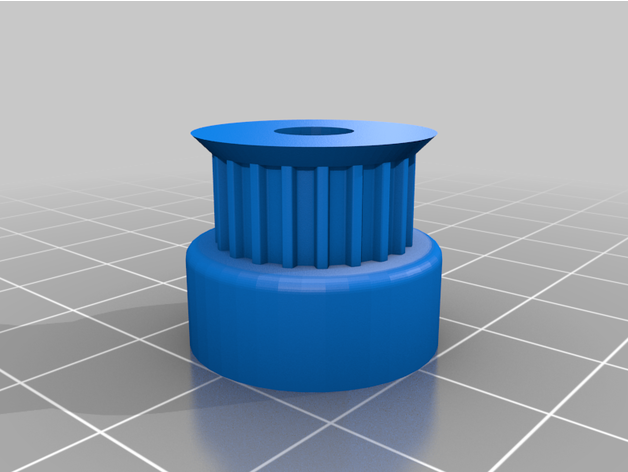 customized parametric pulley library 003 3D print model - Mito3D