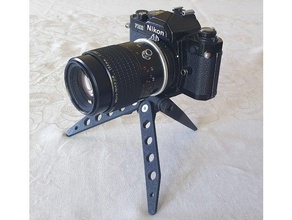 compact tripod nikon photo photography 3d print model - Mito3D