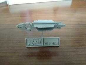 Aurora equipo tarjeta 3d print model - Mito3D