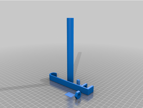 shelf mount pendaison bobine titulaire soutien csa personnalisé 3d print model - Mito3D