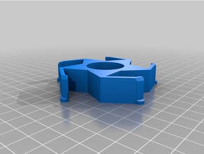 personalizado carretel cubo adaptadorf 3d print model - Mito3D