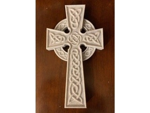 celtic cross intertwined 3d print model - Mito3D