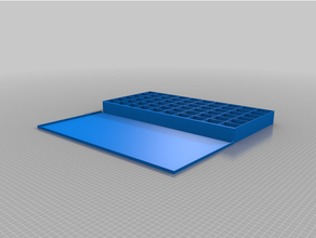 customized pill box organizer- pm monthly 3d print model - Mito3D