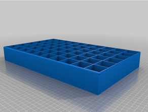 angepasst Pille Box organizer tief 3d print model - Mito3D