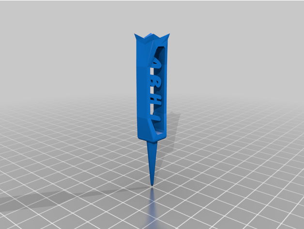 Golf Tee simone angepasst 3D print model - Mito3D