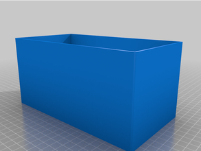 personalizzato parametrico vassoio griglia 3d print model - Mito3D