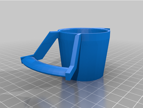 bird cage waterer drinker 3d print model - Mito3D