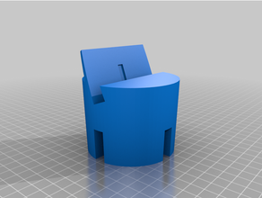 Dock angepasst 3d print model - Mito3D