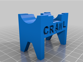 mini crawler In piedi rc macchina 3d print model - Mito3D