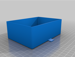 customized drawer box drawers 3d print model - Mito3D