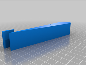 personalizzato parametrico levigatura bloccare cuneo 3d print model - Mito3D