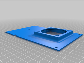ender 3 60mm fan mainboard cover 3d print model - Mito3D