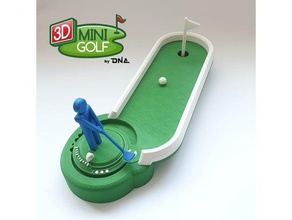 orifício 1 mini golfe 3d print model - Mito3D