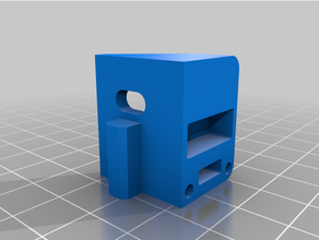 ender-5 x-axis limit switch relocator 3d print model - Mito3D