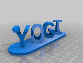 yogi tara personnalisé 3d print model - Mito3D