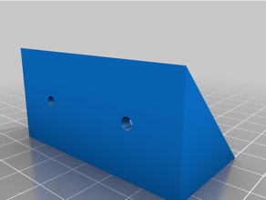 customized angle brackets 3d print model - Mito3D