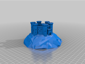 ayva's castle customized 3d print model - Mito3D