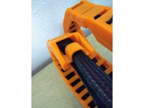 più ampia cablechain xendcover cavo catena 3d print model - Mito3D