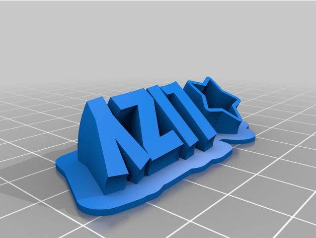 lizy frigorifero personalizzato 3D print model - Mito3D