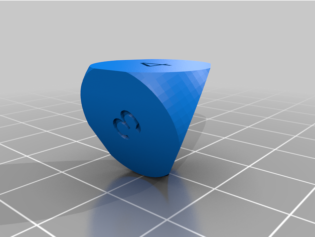 d100 Prüfung angepasst 3D print model - Mito3D
