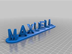 maxuell luciana angepasst 3d print model - Mito3D