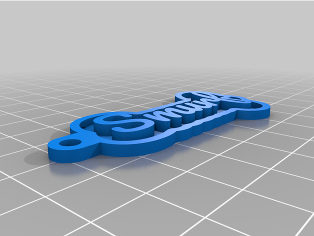 smurf customized 3D print model - Mito3D