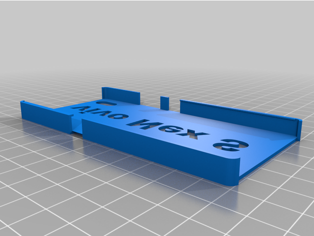 caso funda smartphone vivo nex 3D print model - Mito3D