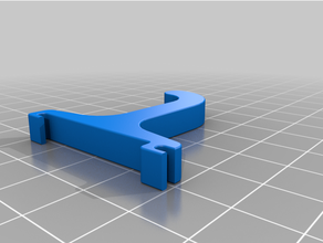rack hook 3d print model - Mito3D