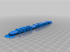 bic bolígrafo personalizado 3d print model - Mito3D