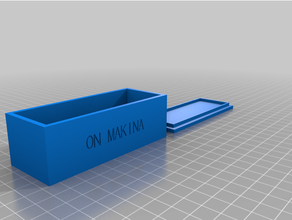 personalizzato box100x40x35 3d print model - Mito3D
