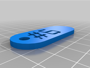 customized batch keychain generator 3d print model - Mito3D