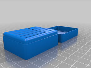 personalizzato memoria carta scatola coperchio personalizzatore 3d print model - Mito3D