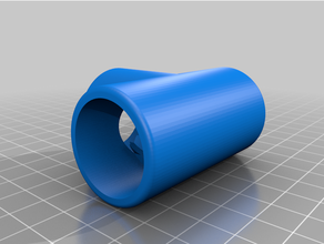 3 4 sch-40 tee pipe connector customized 3d print model - Mito3D