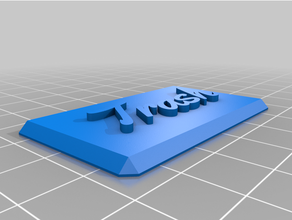 basura personalizado 3d print model - Mito3D