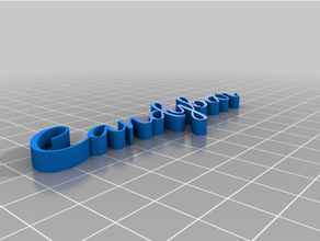 candybar customized 3d print model - Mito3D